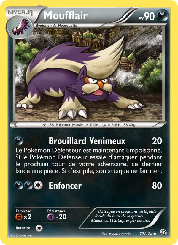 Carte Moufflair 77/124 – Dragons Exaltés