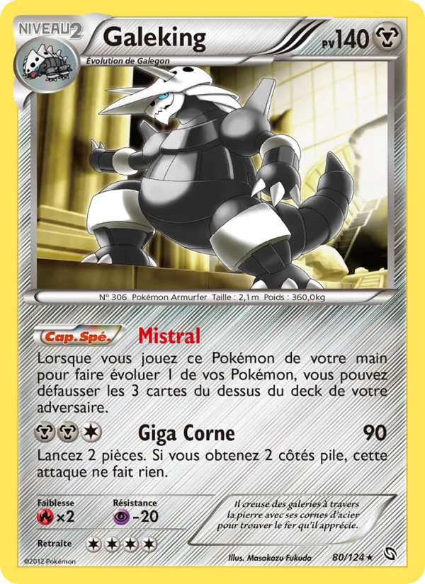 Carte Galeking 80/124 – Dragons Exaltés