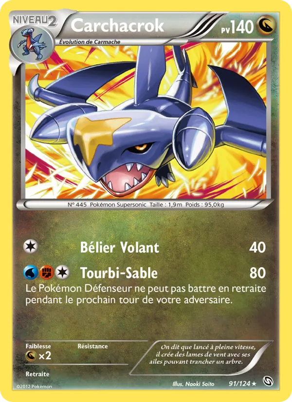 Carte Carchacrok 91/124 – Dragons Exaltés