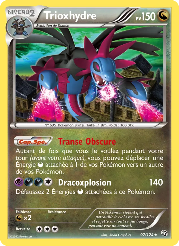 Carte Trioxhydre 97/124 – Dragons Exaltés