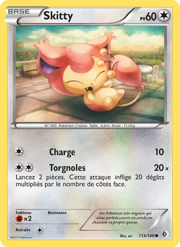 Carte Skitty 113/149 – Frontières Franchies