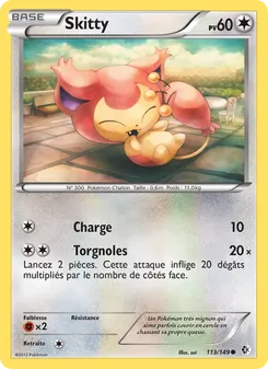 Carte Skitty 113/149 – Frontières Franchies