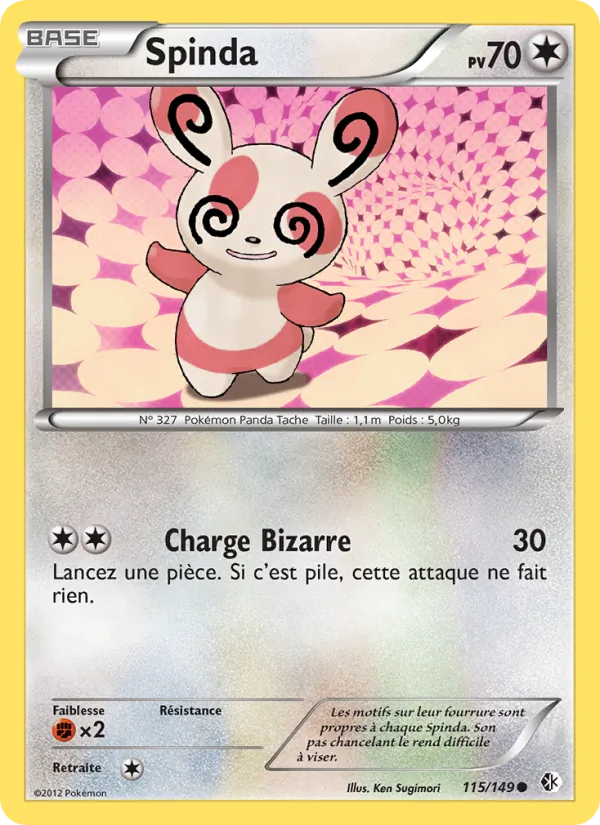 Carte Spinda 115/149 – Frontières Franchies
