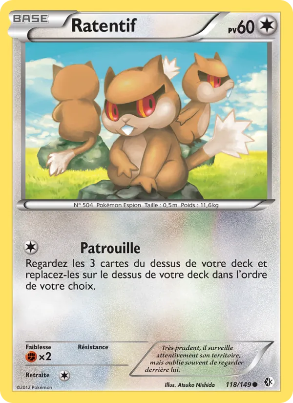Carte Ratentif 118/149 – Frontières Franchies