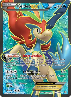 Carte Keldeo EX 142/149 – Frontières Franchies
