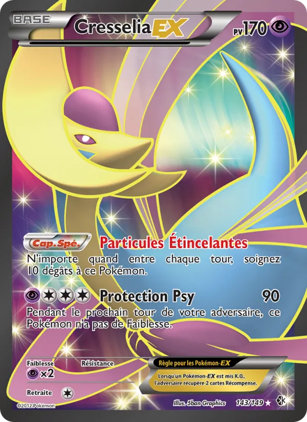 Carte Cresselia-EX 143/149 – Frontières Franchies