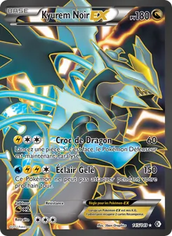 Carte Kyurem Noir-EX 145/149 – Frontières Franchies
