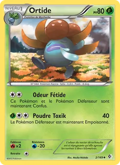 Carte Ortide 2/149 – Frontières Franchies