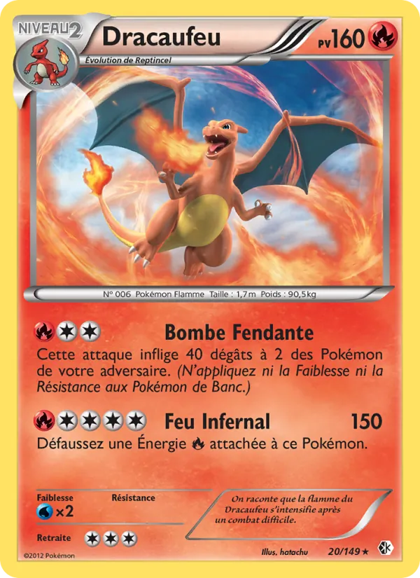 Carte Dracaufeu 20/149 – Frontières Franchies