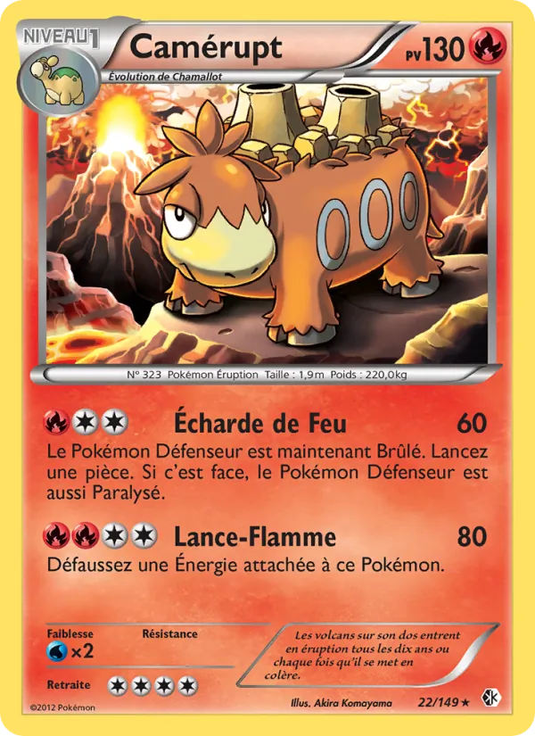 Carte Camérupt 22/149 – Frontières Franchies