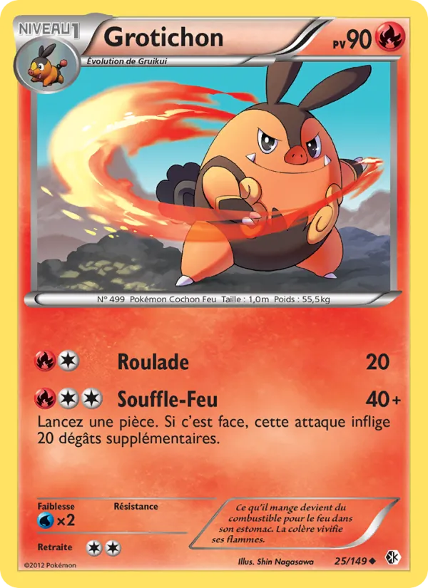 Carte Grotichon 25/149 – Frontières Franchies