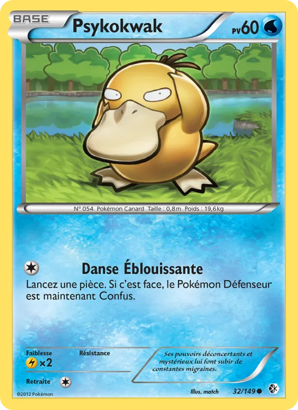 Carte Psykokwak 32/149 – Frontières Franchies