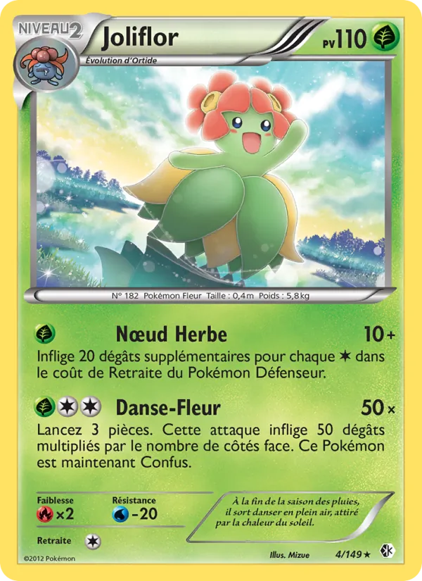 Carte Joliflor 4/149 – Frontières Franchies