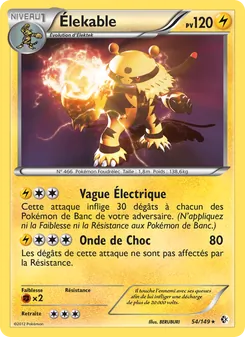 Carte Élekable 54/149 – Frontières Franchies