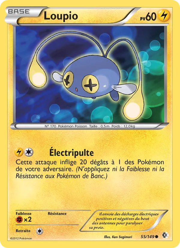 Carte Loupio 55/149 – Frontières Franchies