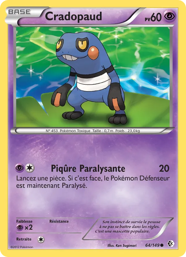 Carte Cradopaud 64/149 – Frontières Franchies