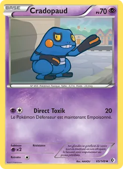 Carte Cradopaud 65/149 – Frontières Franchies