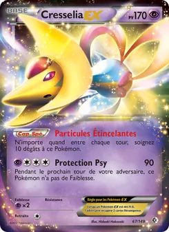Carte Cresselia-EX 67/149 – Frontières Franchies