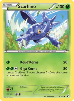 Carte Scarhino 8/149 – Frontières Franchies