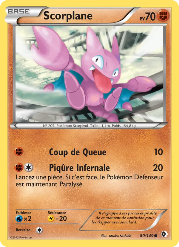 Carte Scorplane 80/149 – Frontières Franchies