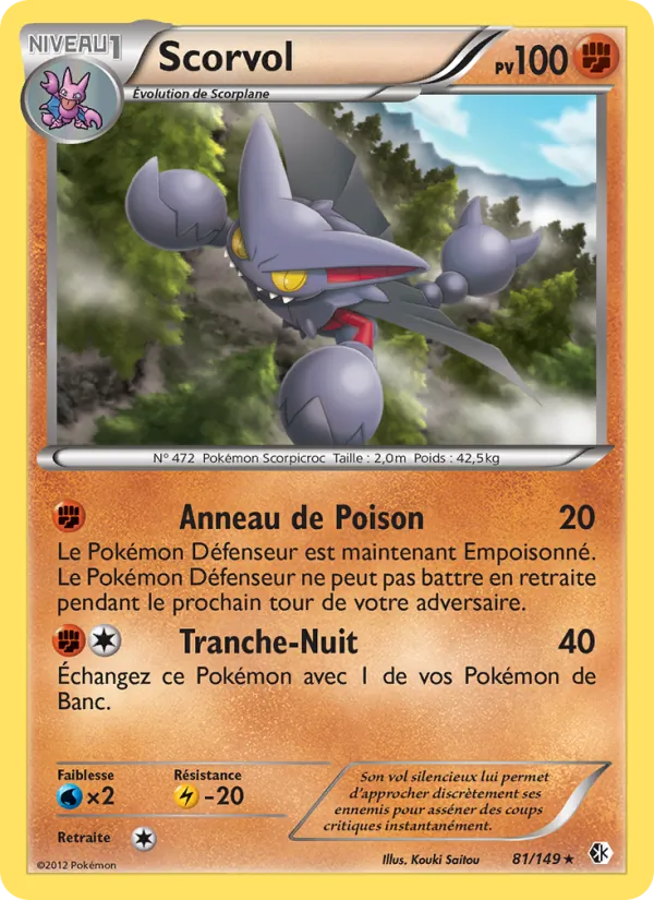 Carte Scorvol 81/149 – Frontières Franchies