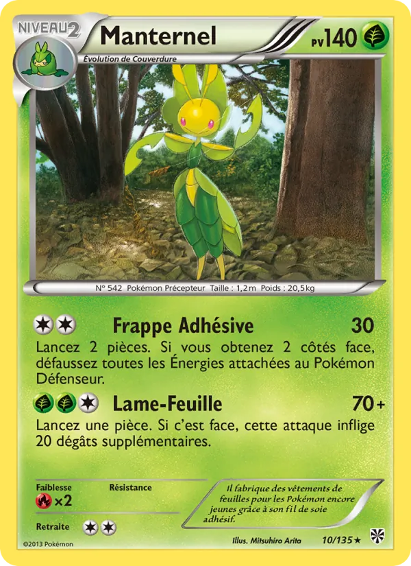 Carte Manternel 10/135 – Tempête Plasma
