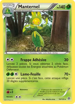 Carte Manternel 10/135 – Tempète Plasma