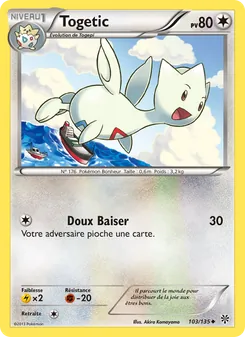 Carte Togetic 103/135 – Tempète Plasma