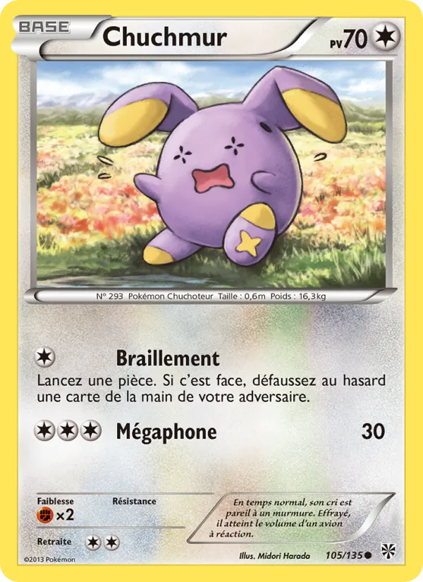 Carte Chuchmur 105/135 – Tempète Plasma