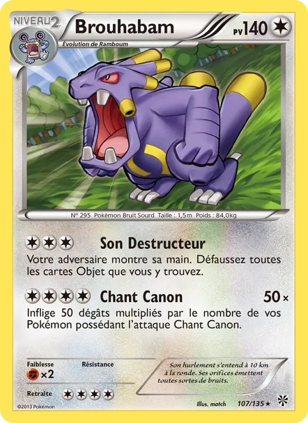 Carte Brouhabam 107/135 – Tempête Plasma