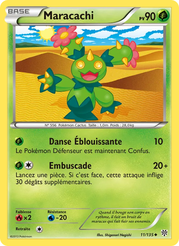 Carte Maracachi 11/135 – Tempète Plasma