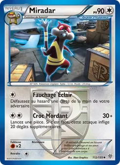 Carte Miradar 112/135 – Tempète Plasma