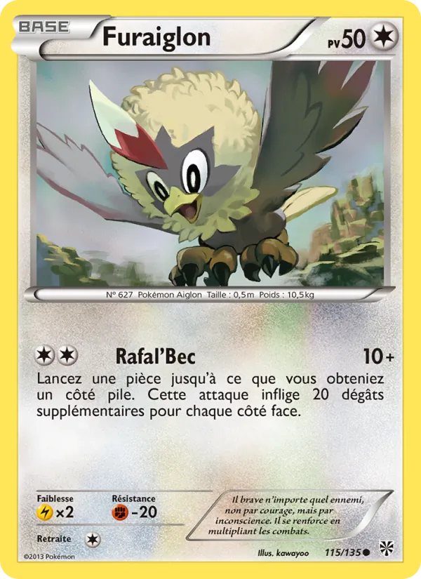 Carte Furaiglon 115/135 – Tempête Plasma