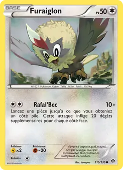 Carte Furaiglon 115/135 – Tempète Plasma