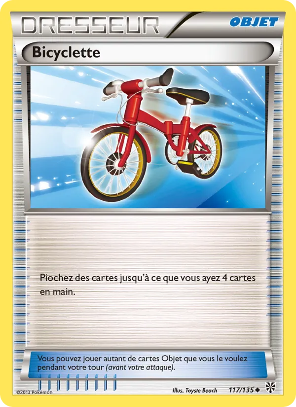 Carte Bicyclette 117/135 – Tempète Plasma