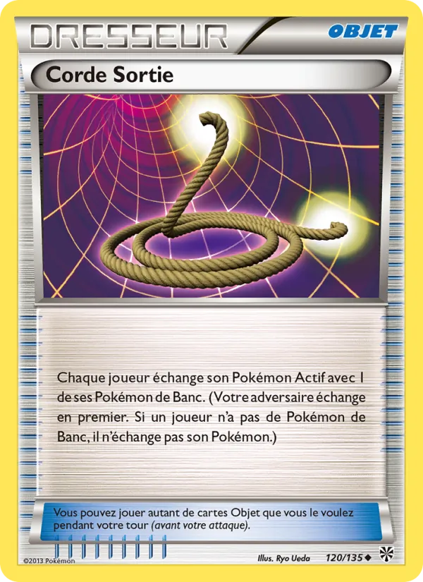 Carte Corde Sortie 120/135 – Tempète Plasma