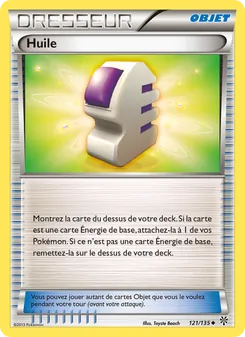 Carte Huile 121/135 – Tempète Plasma