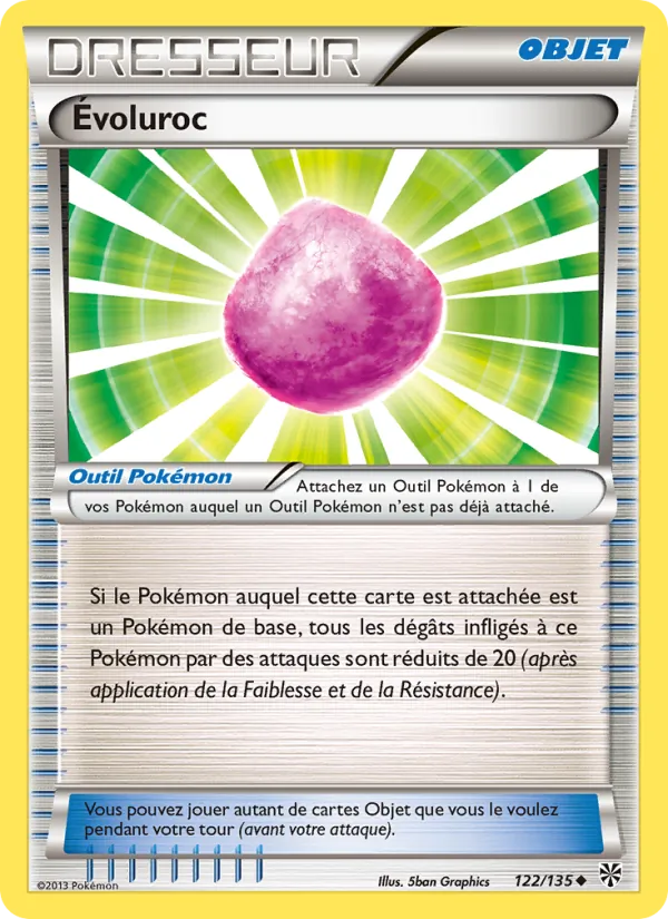 Carte Évoluroc 122/135 – Tempète Plasma