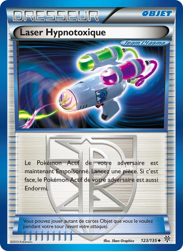 Carte Laser Hypnotoxique 123/135 – Tempète Plasma