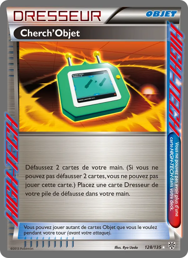 Carte Cherch’Objet 128/135 – Tempète Plasma