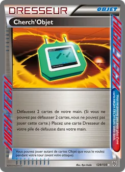 Carte Cherch’Objet 128/135 – Tempète Plasma