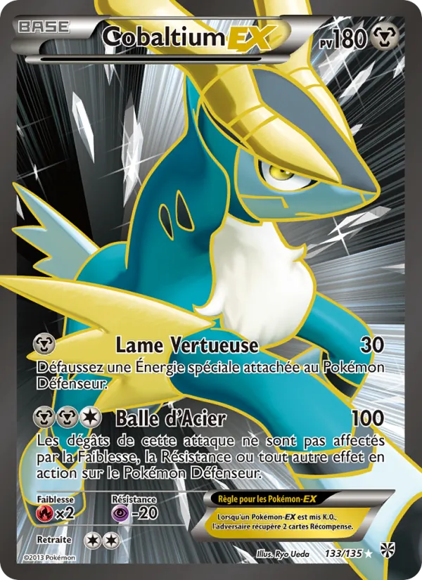 Carte Cobaltium-EX 133/135 – Tempète Plasma