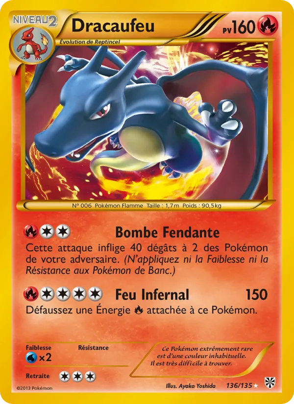 Carte Dracaufeu 136/135 – Tempête Plasma