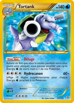 Carte Tortank 137/135 – Tempète Plasma