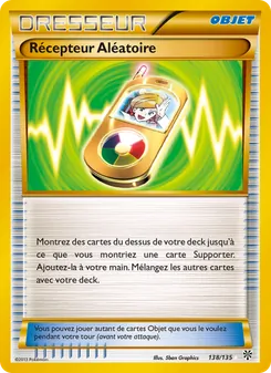 Carte Récepteur Aléatoire 138/135 – Tempète Plasma
