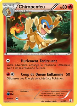 Carte Chimpenfeu 16/135 – Tempète Plasma