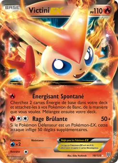 Carte Victini-EX 18/135 – Tempète Plasma