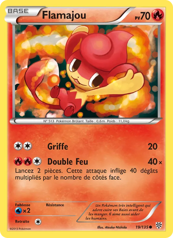 Carte Flamajou 19/135 – Tempête Plasma