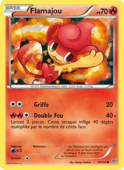 Carte Flamajou 19/135 – Tempète Plasma