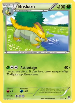 Carte Boskara 2/135 – Tempète Plasma